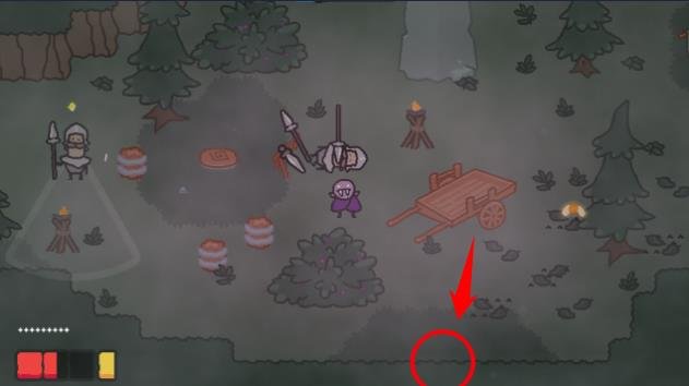 Vampy's Big Day Level 4 Gnome 3 hidden path in the Gold Key room